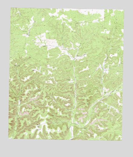 White Draw, TX USGS Topographic Map