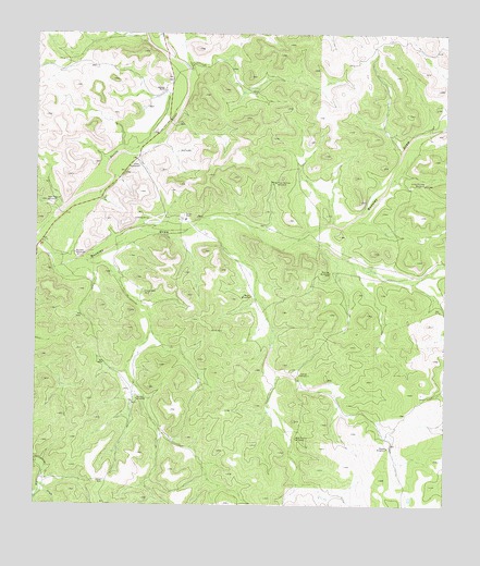 White Draw NW, TX USGS Topographic Map
