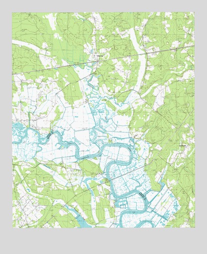 White Hall, SC USGS Topographic Map