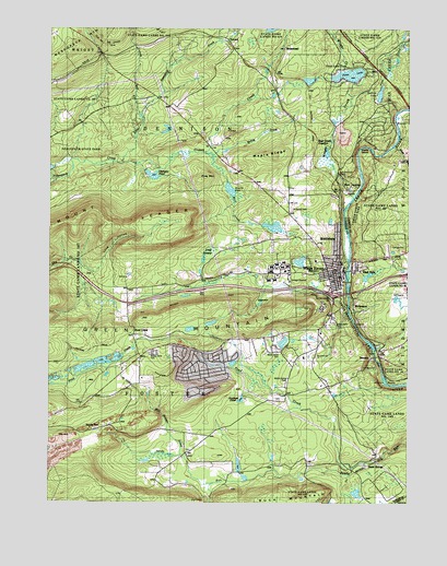 White Haven, PA USGS Topographic Map