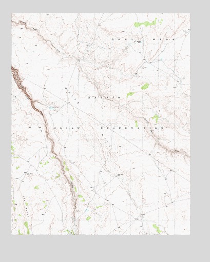 White Hill, AZ USGS Topographic Map