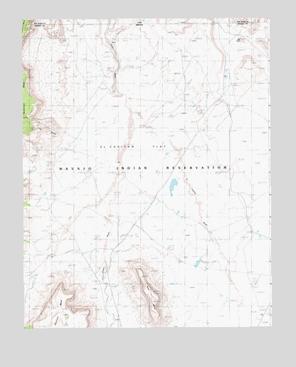 Boot Mesa, AZ USGS Topographic Map