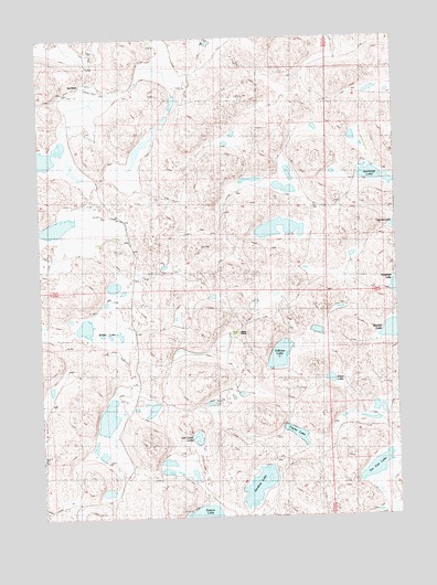 White Lake, NE USGS Topographic Map