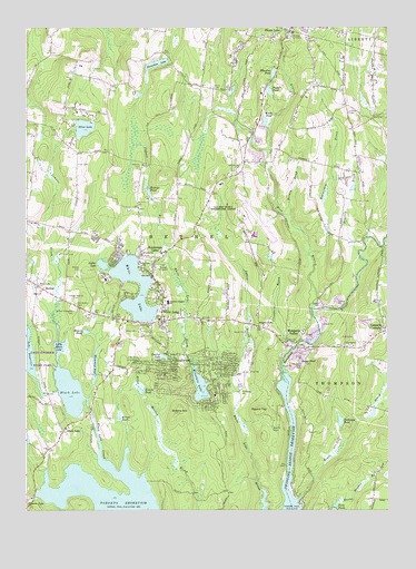 White Lake, NY USGS Topographic Map