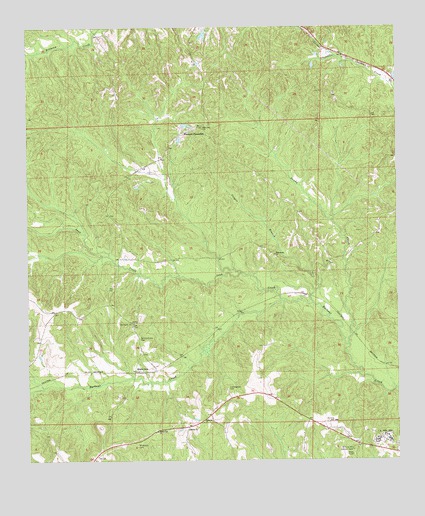 White Oak, AL USGS Topographic Map
