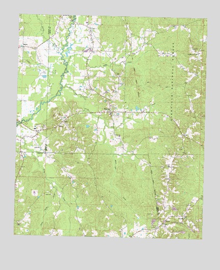 White Oak, MS USGS Topographic Map