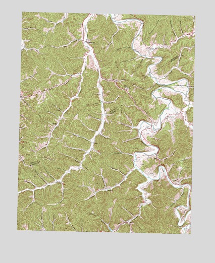 White Oak, KY USGS Topographic Map