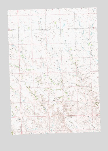 White Owl SE, SD USGS Topographic Map