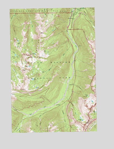 White River Park, WA USGS Topographic Map