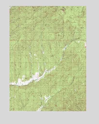 White Rock, OR USGS Topographic Map