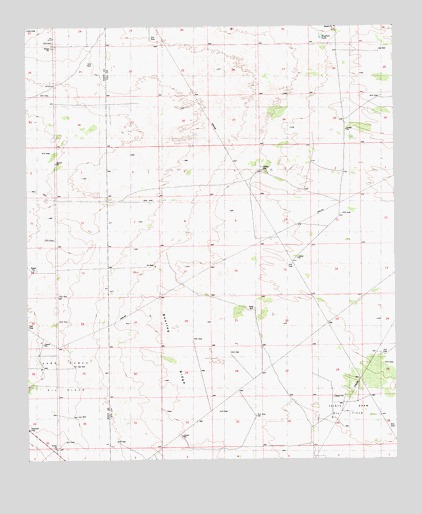 Bootleg Ridge, NM USGS Topographic Map
