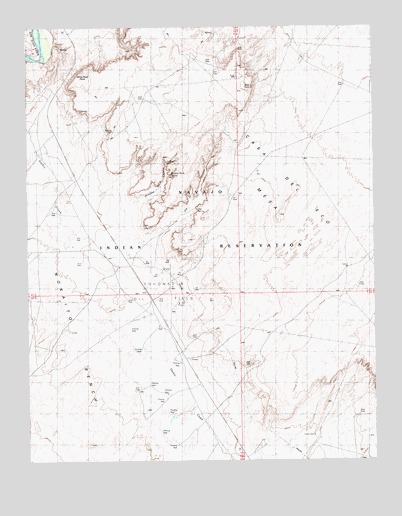White Rock Point, UT USGS Topographic Map