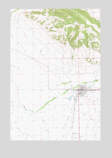 White Sulphur Springs, MT USGS Topographic Map