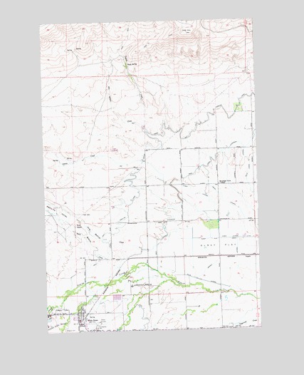 White Swan, WA USGS Topographic Map