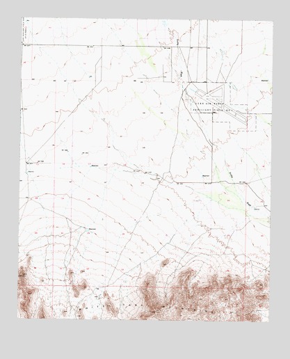 White Tank Mountains NE, AZ USGS Topographic Map