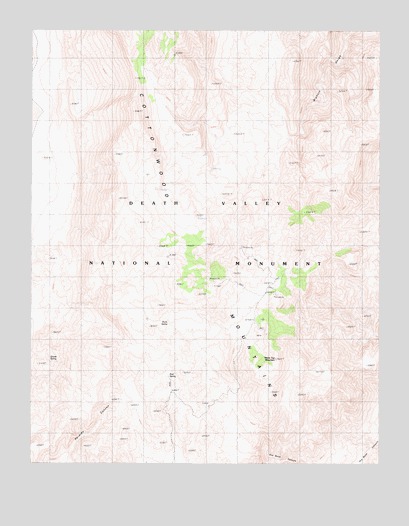 White Top Mountain, CA USGS Topographic Map