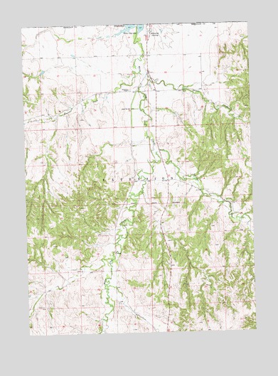 Whiteclay, NE USGS Topographic Map