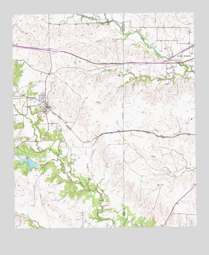 Aledo, TX USGS Topographic Map
