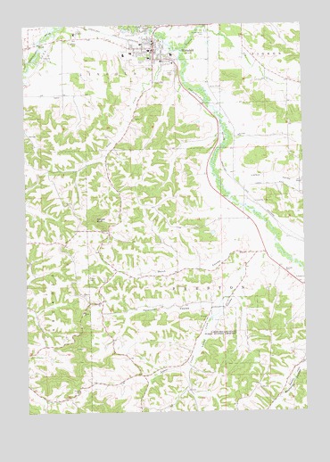 Whitehall, WI USGS Topographic Map