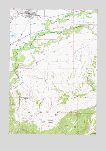 Whitehall, MT USGS Topographic Map