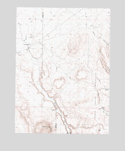 Whitehorse Ranch, OR USGS Topographic Map