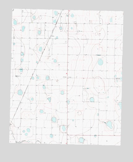 Whiteley, TX USGS Topographic Map
