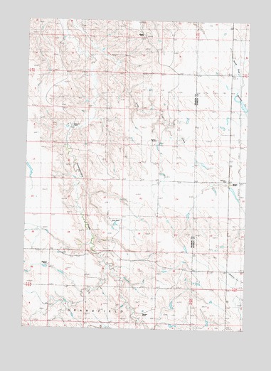 Whiteman Ranch, SD USGS Topographic Map