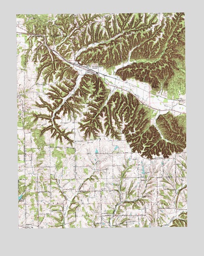 Borden, IN USGS Topographic Map