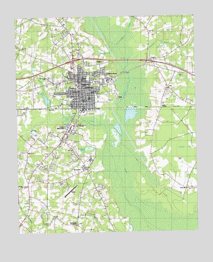 Whiteville, NC USGS Topographic Map