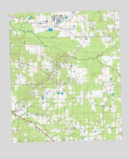 Whitfield, MS USGS Topographic Map