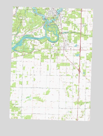Whiting, WI USGS Topographic Map