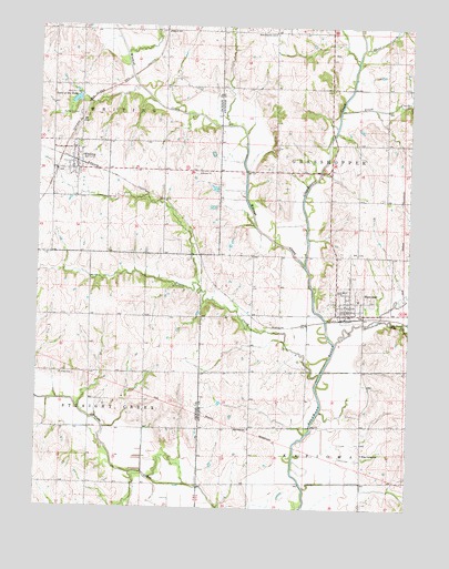 Whiting, KS USGS Topographic Map