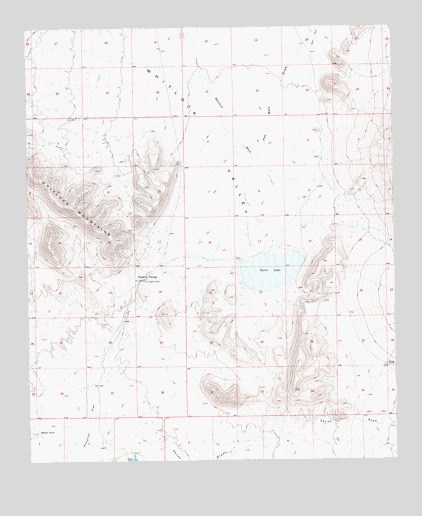 Whitlock Cienega, AZ USGS Topographic Map