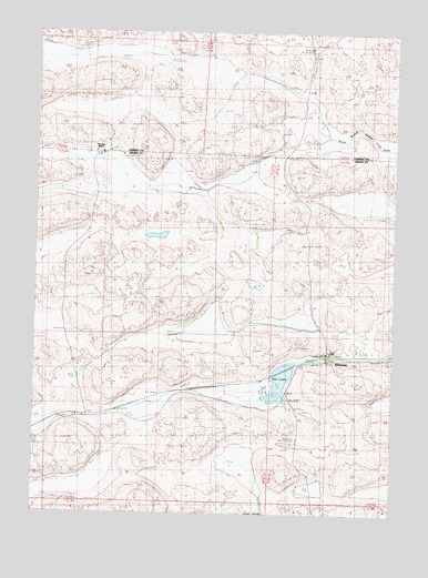 Whitman, NE USGS Topographic Map