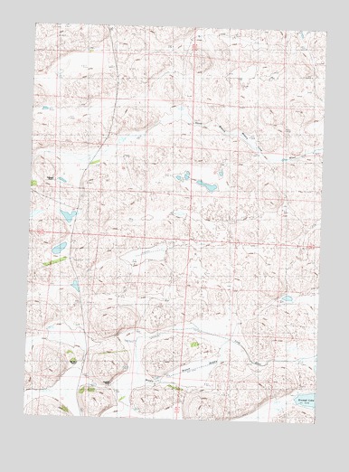 Whitman NW, NE USGS Topographic Map