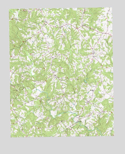 Whitmell, VA USGS Topographic Map