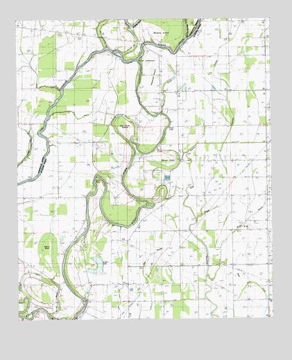 Whitney Island South, LA USGS Topographic Map