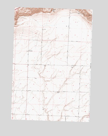 Whitstran NE, WA USGS Topographic Map