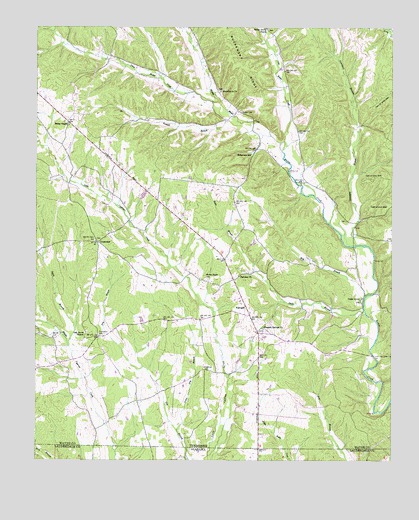 Whitten, TN USGS Topographic Map