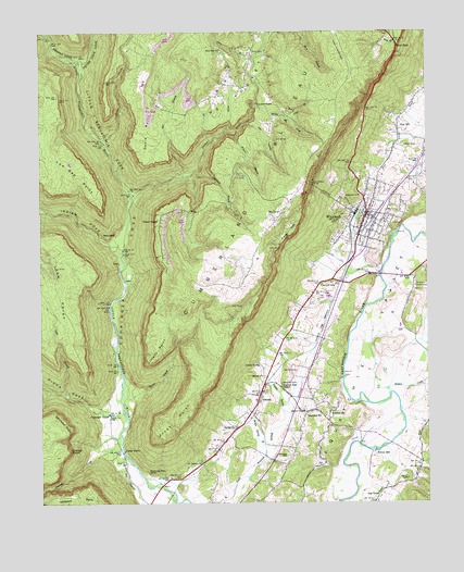 Whitwell, TN USGS Topographic Map
