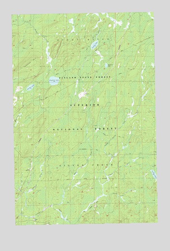 Whyte, MN USGS Topographic Map