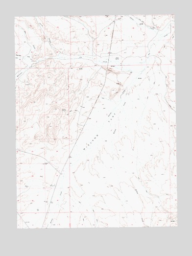 Wieland Flat, NV USGS Topographic Map