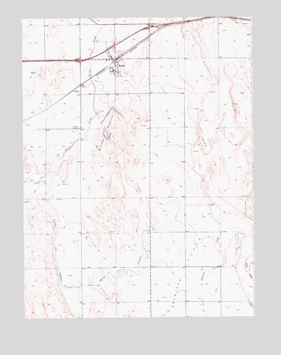 Wiggins, CO USGS Topographic Map