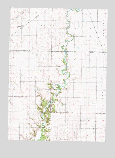 Wightman, IA USGS Topographic Map