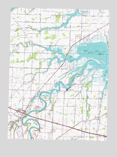 Wightmans Grove, OH USGS Topographic Map