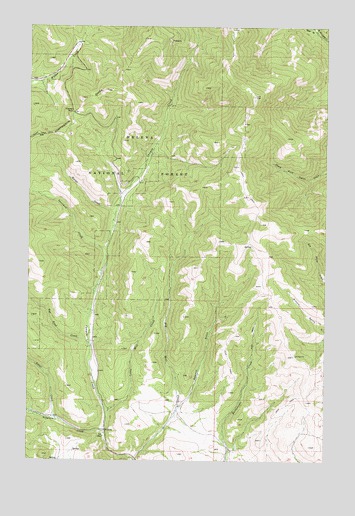 Wilborn, MT USGS Topographic Map