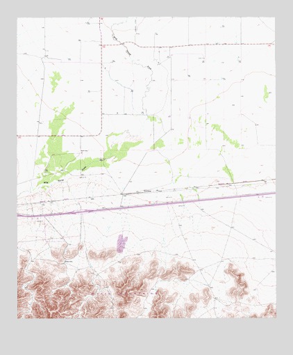 Wild Horse, TX USGS Topographic Map