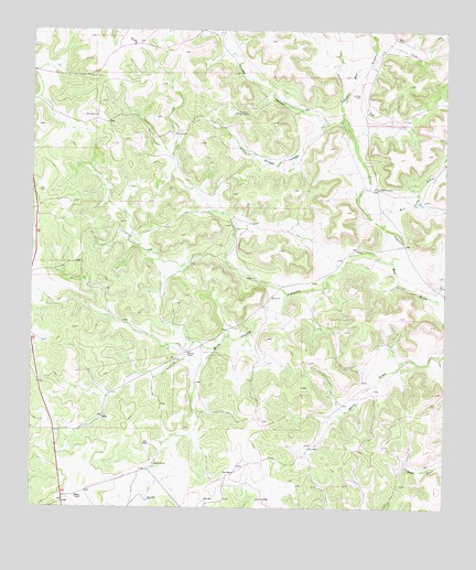 Wild Horse Canyon, TX USGS Topographic Map