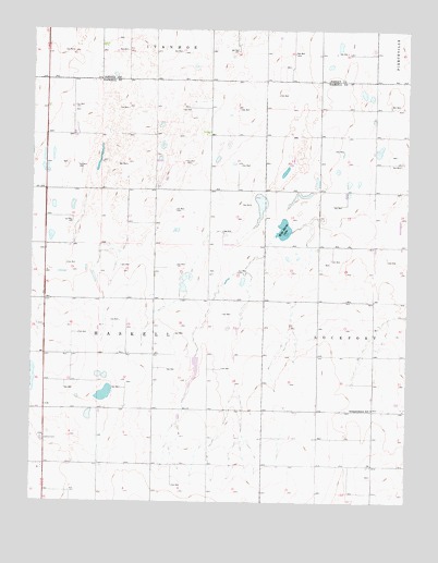 Wild Horse Lake, KS USGS Topographic Map