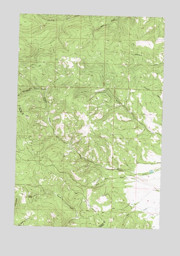 Wild Horse Parks, MT USGS Topographic Map